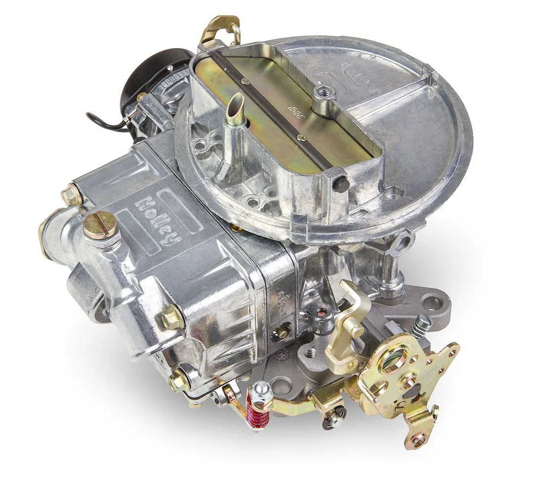 0-80350 – HOLLEY Carburetor, 2 Barrel 350 Cubic Feet Per Minute (CFM) Electric Choke Gasoline Polished